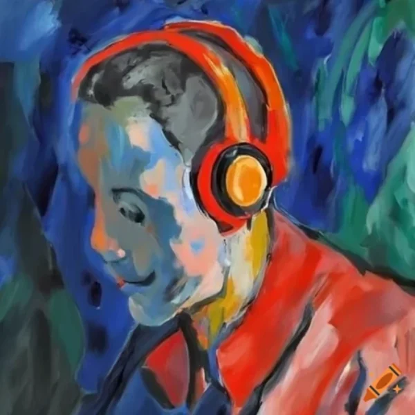 an-artist-painting-in-a-studio-with-headphones-on-enjoying-music-that-inspires-creativity