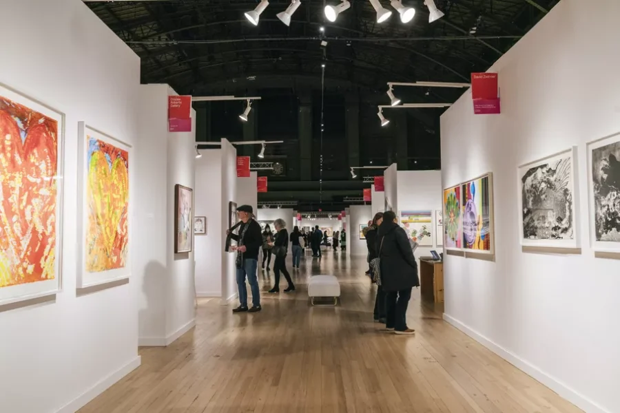 IFPDA Print Fair event thearttimes artist articles art magazine artist profiles art times gallery